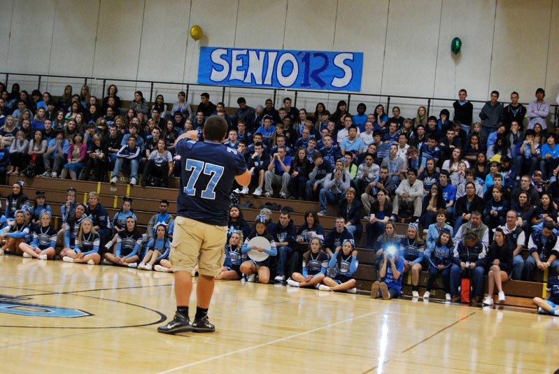 Senior Weighs in on Pep Rally