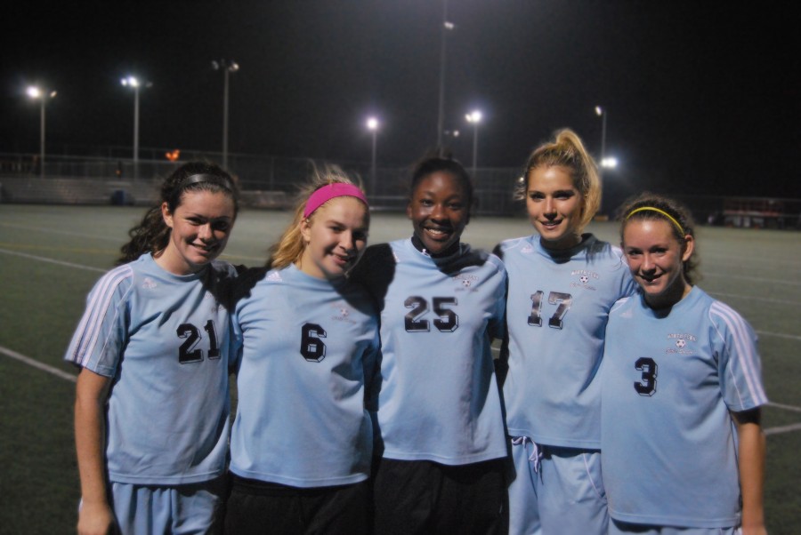 Girls Soccer Seniors Get Red Carpet Treatment