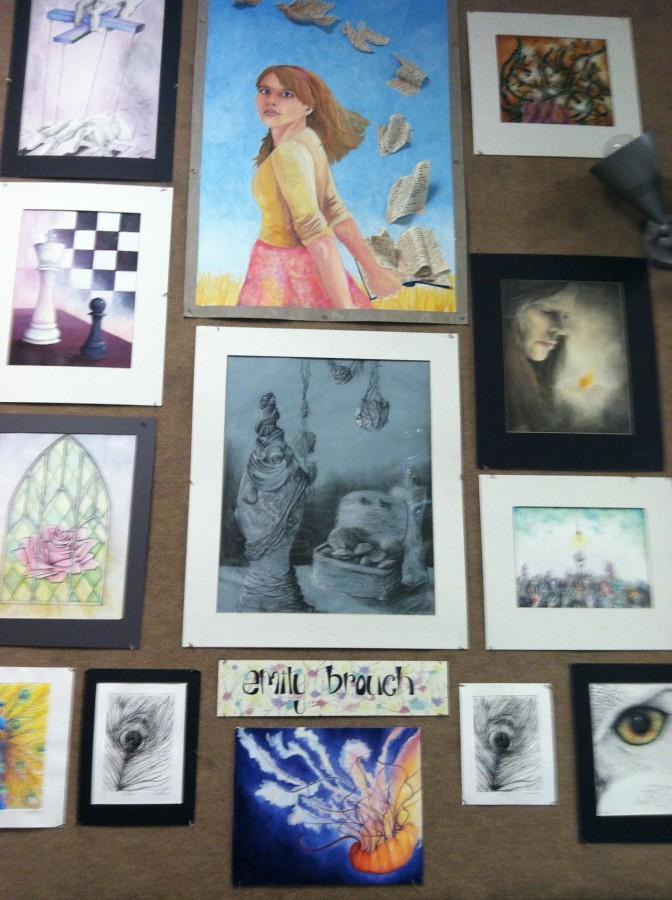 AP Studio Art Students Showcase Their Talents in Annual Art Show