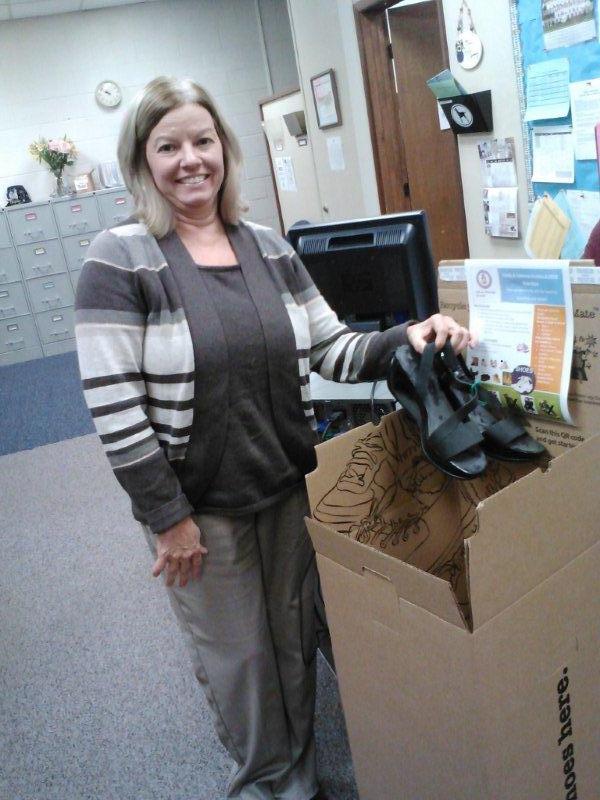 Worn is Not Worn Out: NPHS Holds First Shoe Drive