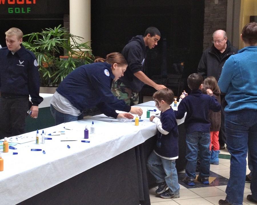 JROTC Members Volunteer at the Montgomery Malls Winter Blast