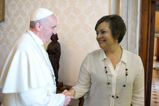 Daywalt meets with Pope and secures June visit