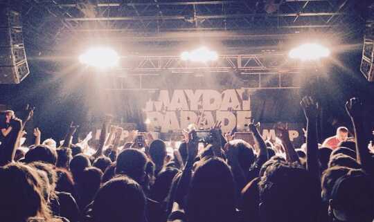 Mayday, Mayday - Mayday Parade concerts focus on music as a way of making the audience feel good about themselves.