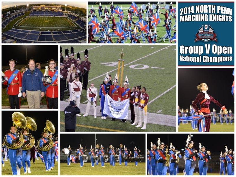 NATIONAL CHAMPIONS: Shown is a photo collage of the NPMK championship at Met Life Stadium.