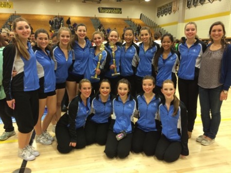 The North Penn Dance Team poses for a photo at The Battle of the Northeast Dance Championship Competition.