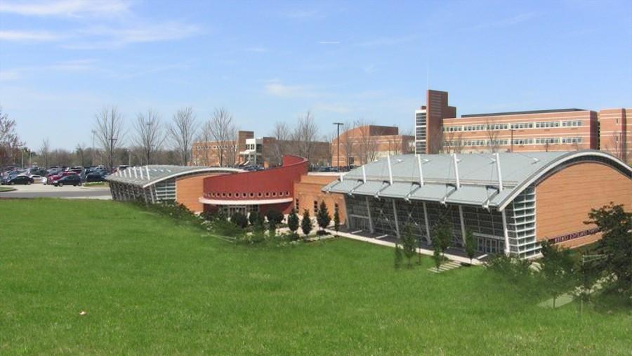 North Penn High School is pictured with its brand new parking garage, field house, and library - sure to be a hit with HGTVs Love it or List It reality show.