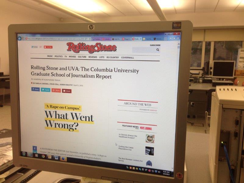 A many-layered issue: The recent controversy over Rolling Stones article about a gang rape on the UVA campus has ignited widespread discussion about exactly what went wrong in Rolling Stones publication of an article that was subsequently retracted. The issue brings to light many of the pitfalls facing the 21st century world of digital media.