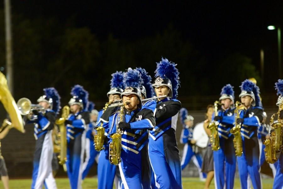 The North Penn Marching Knights present their 2015 fall show, The Calling, to the community during their annual Knight of Sound.