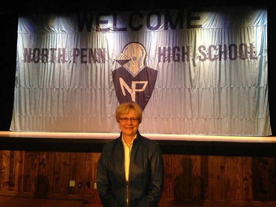 NPHS graduate Patricia Henry delivered important messages to the NPHS student body during an assembly o Friday, October 9th. Henry was inducted into the NPAAA Hall of Fame on Saturday evening as the Lifetime Achievement Award recipient for 2015.