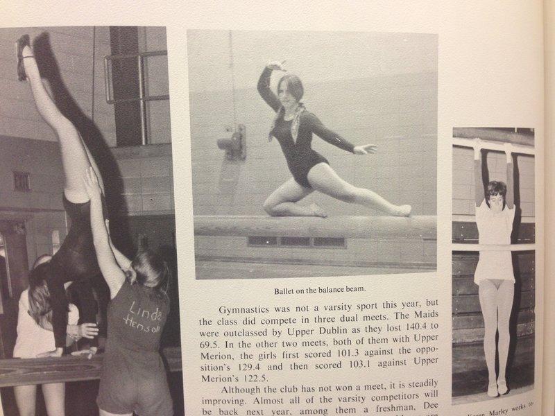 FLASHBACK - Gymnastics was an offering at NPHS in 1971. 