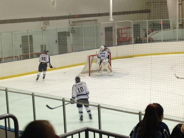 The Knights Ice Hockey team battled to a 3-3 tie on Thursday, November 19th. The game was not without its share of intensity.