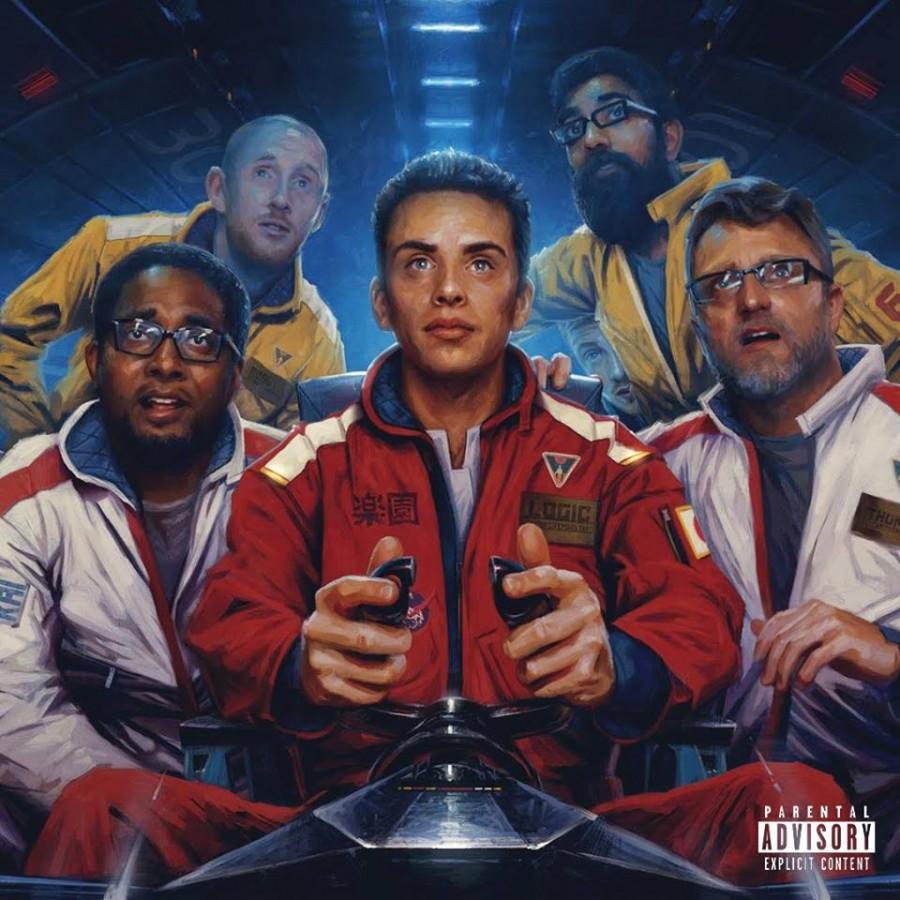 The cover art of Logics sophomore album, The Incredible True Story, which was released on November 13th, 2015. 