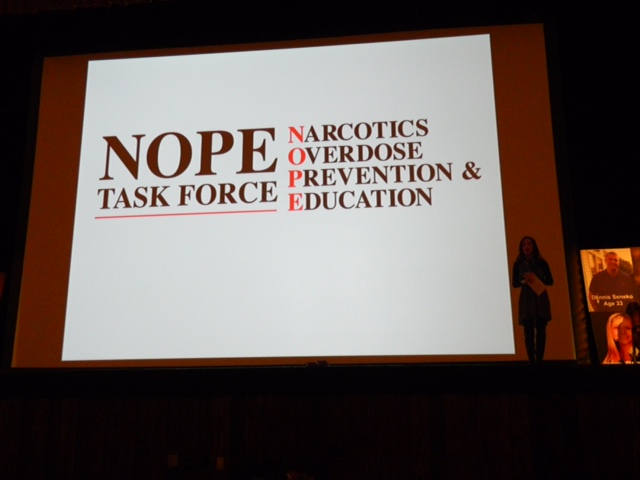 NPHS+students+hear+a+heart-wrenching+presentation+on+the+effects+of+drug+abuse+on+Wednesday+at+NPHS.