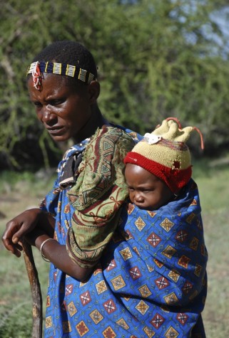 Crawford has photographed scenes on multiple continents. this pictures shows members of the Hadzabe, a Tanzanian tribe. 