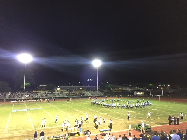 Extending their record to 4-0, the North Penn Knights defeated Central Bucks West with a score of 48-20 on Friday nights game at Crawford Stadium.