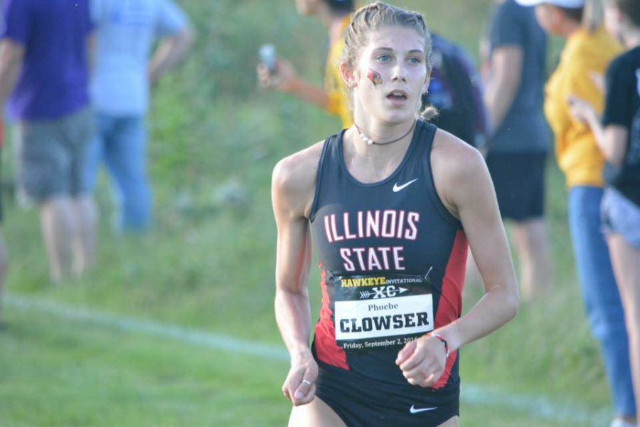 Phoebe Clowser, a class of 2016 graduate, continues her athletic career at Illinois State.