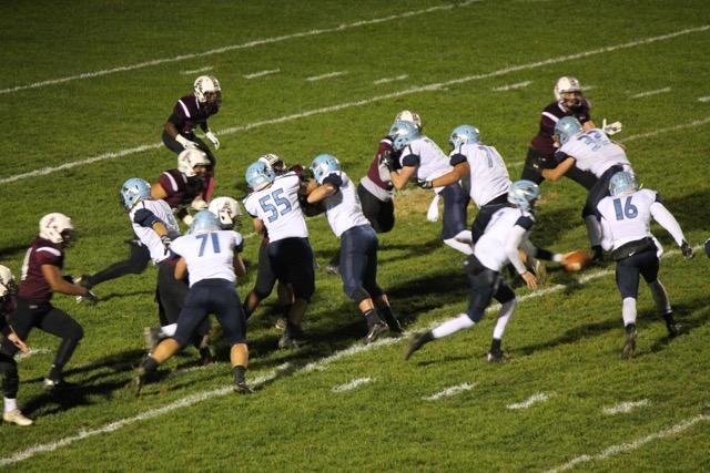 North Penn traveled to Abington on Friday night where they finished off a perfect regular season putting up 45 points on the Ghosts.