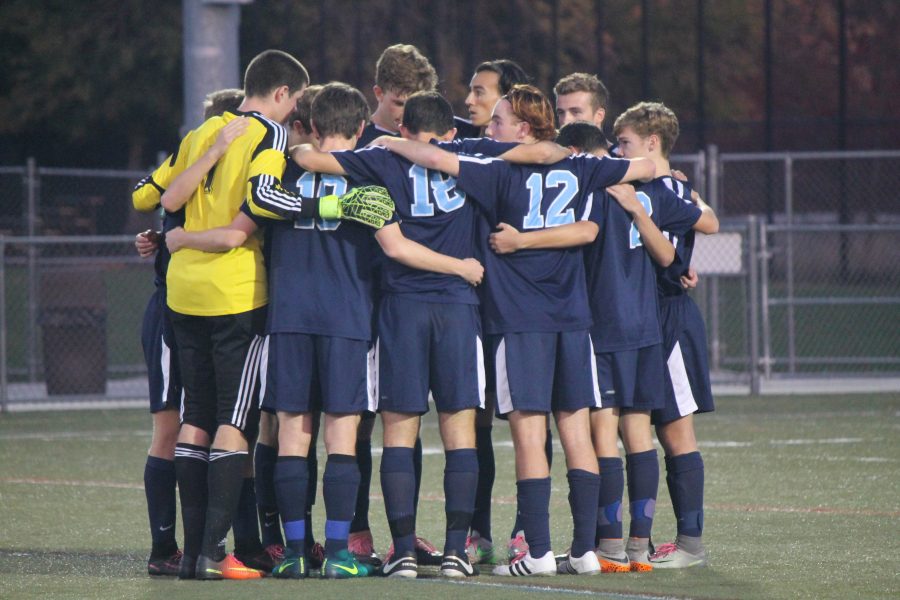 The North Penn Men’s Soccer team (No. 5, 17-4) played Conestoga (No.1, 21-0) in the District 1 AAAA semifinals, losing 2-1.