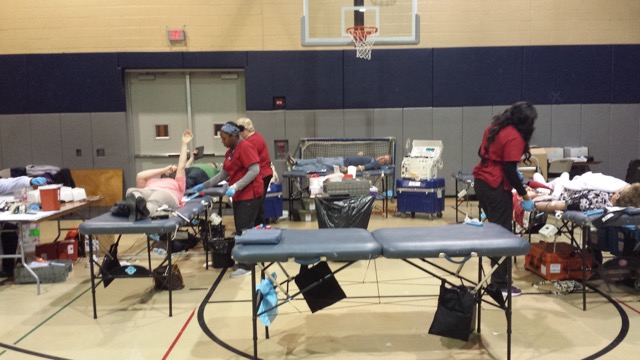 The NPHS Key Club held a community blood drive in the auxiliary gym on Thursday, December 15th from 3pm-8pm.