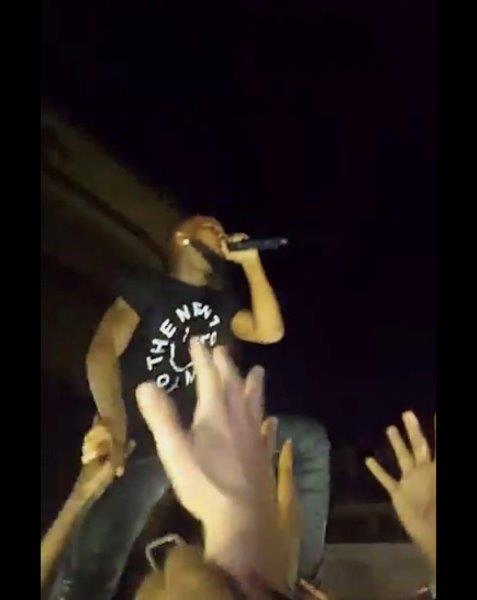 Rap artist Tory Lanez performs at a concert in the summer of 2016.