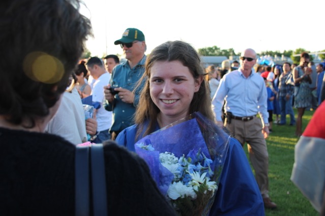 Steph Krane, a NP alum from the Class of 2016, poses for a photo from graduation. Krane is currently continuing her education at Penn State University.