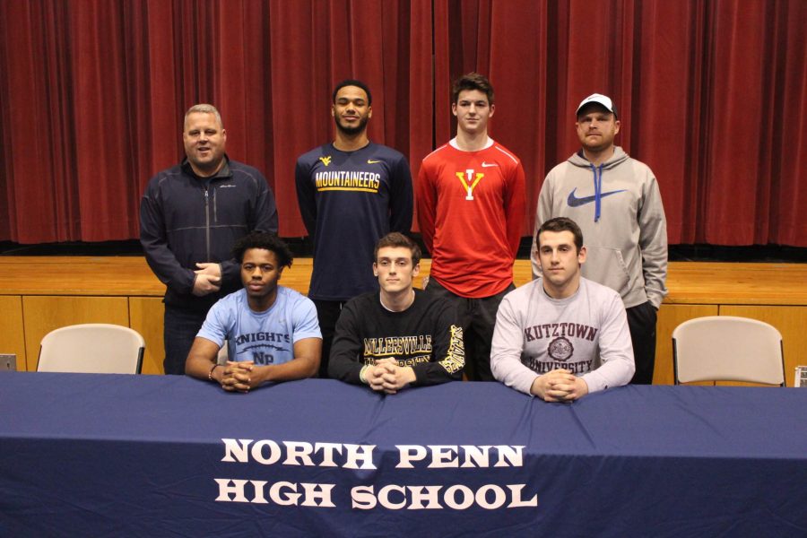 Five NP Knights will be transitioning from playing under the Crawford Stadium lights to playing under the lights of Lock Haven University (Nick Dillon), Millersville University (Jake Hubler), West Virginia University (Ricky Johns), the Virginia Military Institute (Reece Udinski), and Kutztown University (Nick Vasger). 