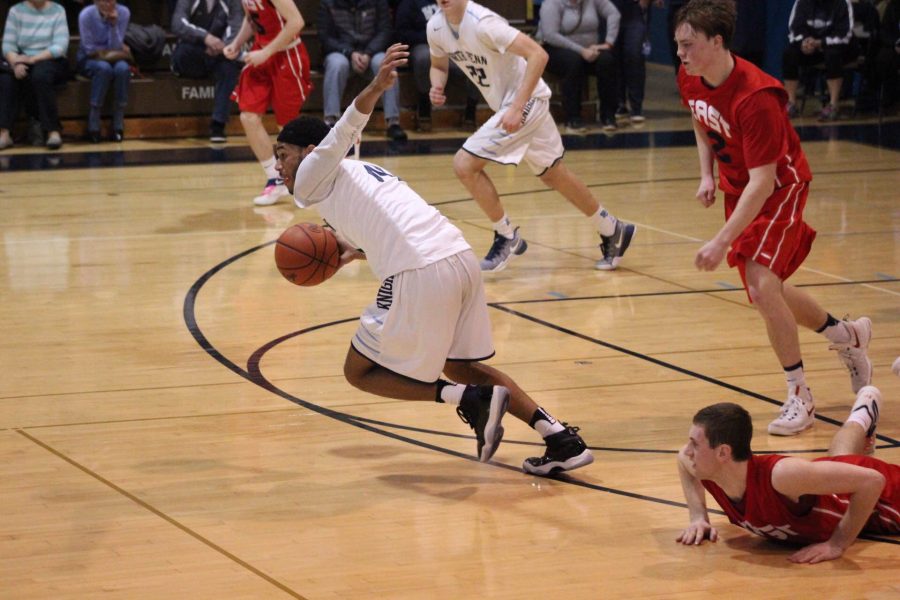 North Penn senior Ricky Johns breaks away after a defensive steal