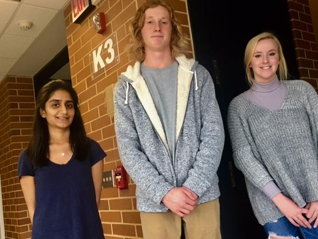 NPHS students Charmy Patel, Ian Boland, and Meghan Hricak each had photos selected for the Drexel High School Photography Contest.