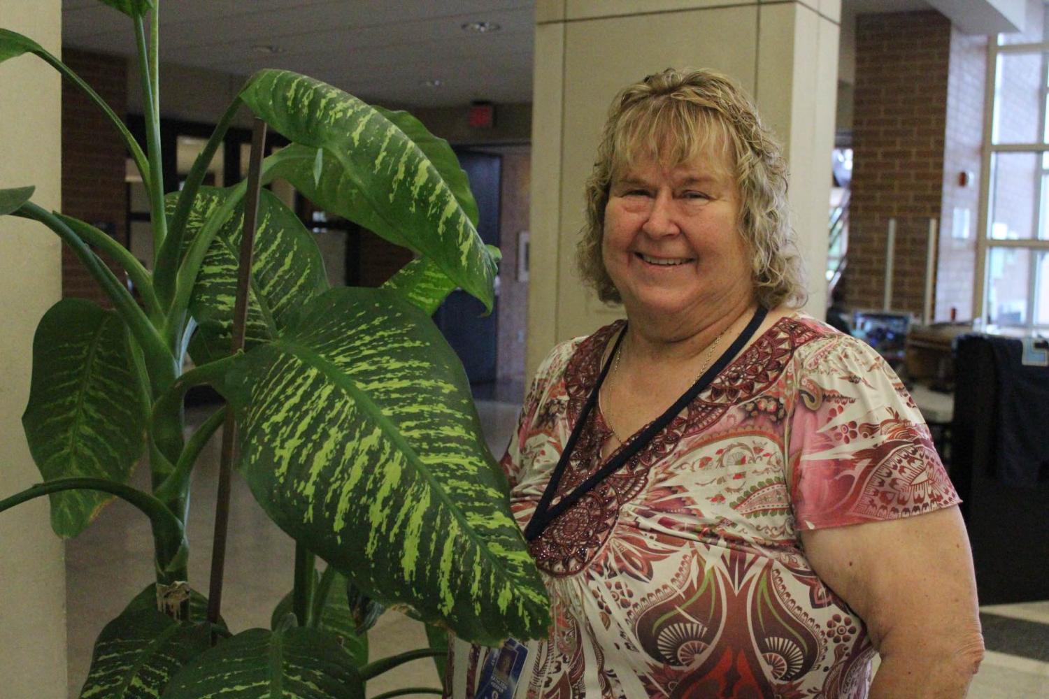 Mrs. Kathleen Kerper poses for a photo at NPHS. The Special Education Teacher has served the NPSD for 38 years and will be retiring this year.