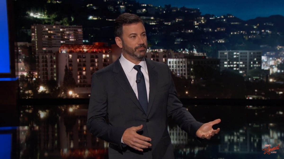 Late+Night+talk+show+host+and+comedian+Jimmy+Kimmel+uses+his+platform+to+fight+for+affordable+health+care.+