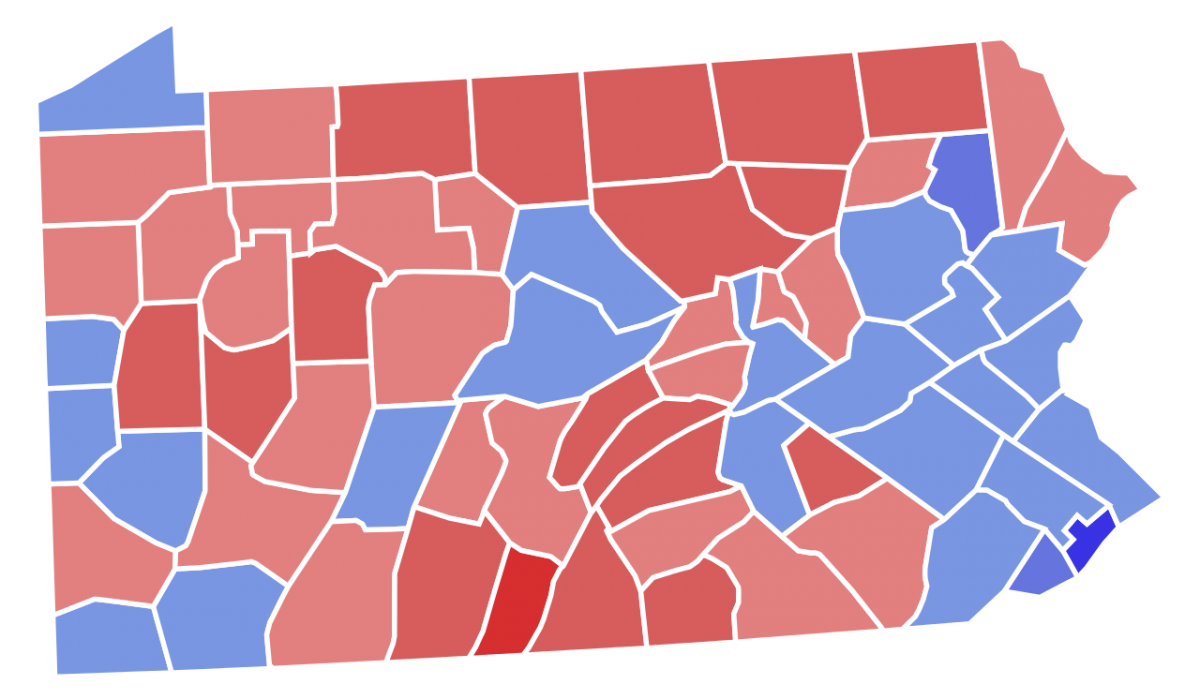 PA Governors election results of 2014