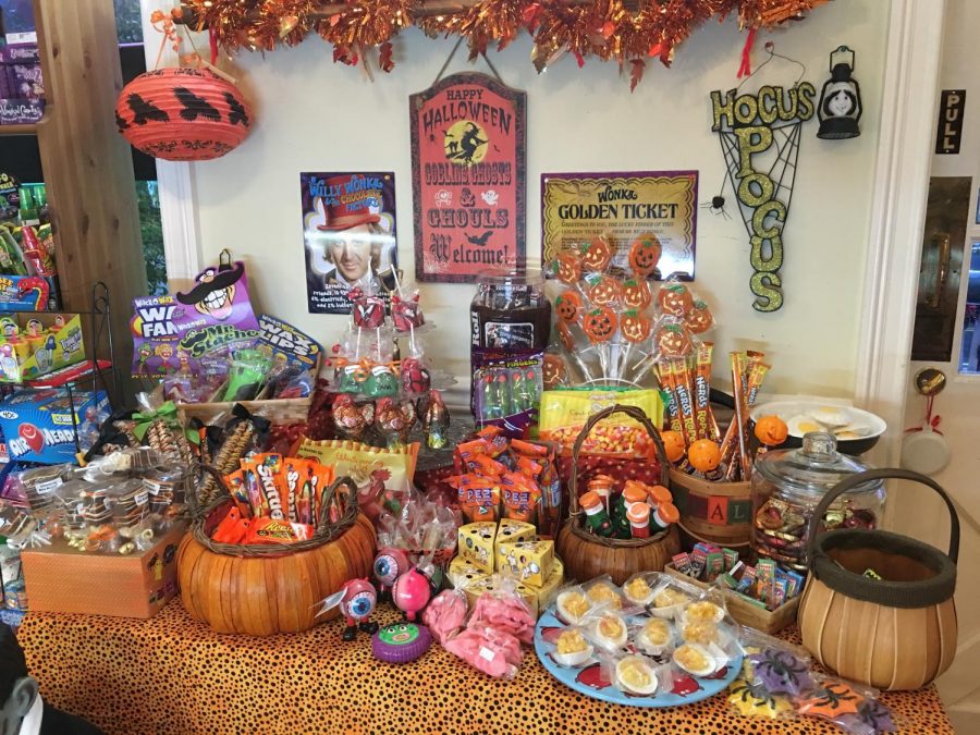 Skippack Sweet Spot shows off their selection of seasonal Halloween candy.