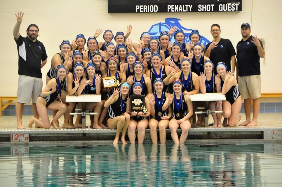 North Penn Girls Water Polo scored a win at the state championships! 