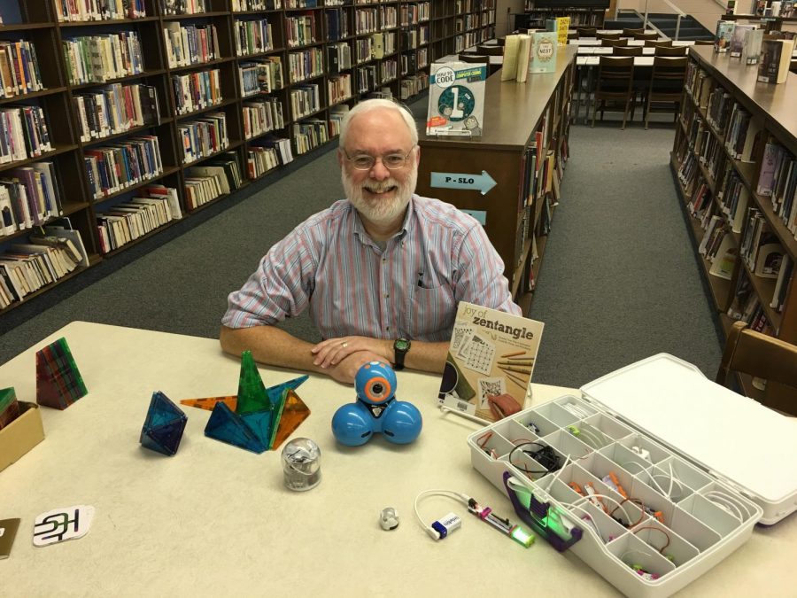 North Penn High School librarian, Mr. Joseph Ramsey, enjoys more than just the literature aspect of being a librarian. His past experiences have motivated him to bring a positive learning experience to North Penn students for the past 18 years. 