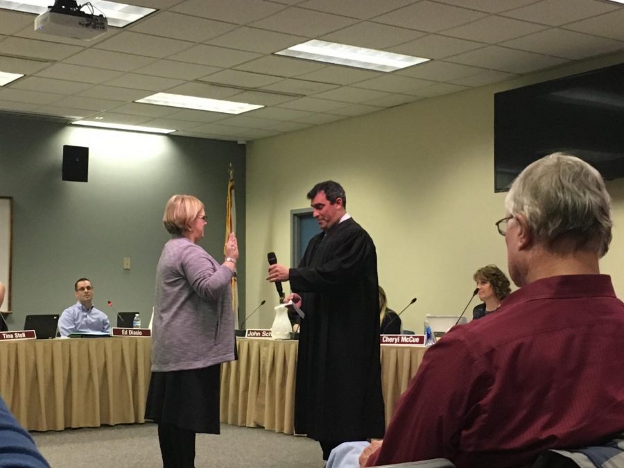 NPSD+Board+of+School+Directors%3A+Juliane+Ramic+was+sworn+in+as+a+Board+member+on+Tuesday%2C+January+9th.+