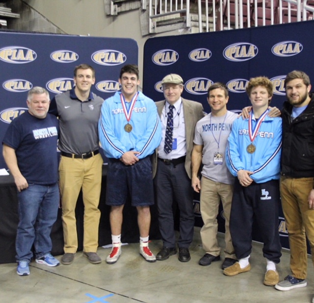 Ryan+Cody+and+Patrick+ONeill+both+placed+in+the+top+8+at+the+PIAA+State+Wrestling+Tournament