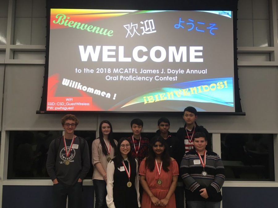 NPHS students show prowess in foreign language contest