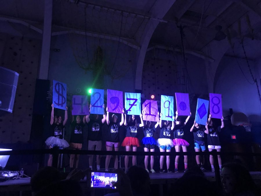 North Penn raised $42,719.08 in the fight against childhood cancer on Friday night and Saturday morning. 