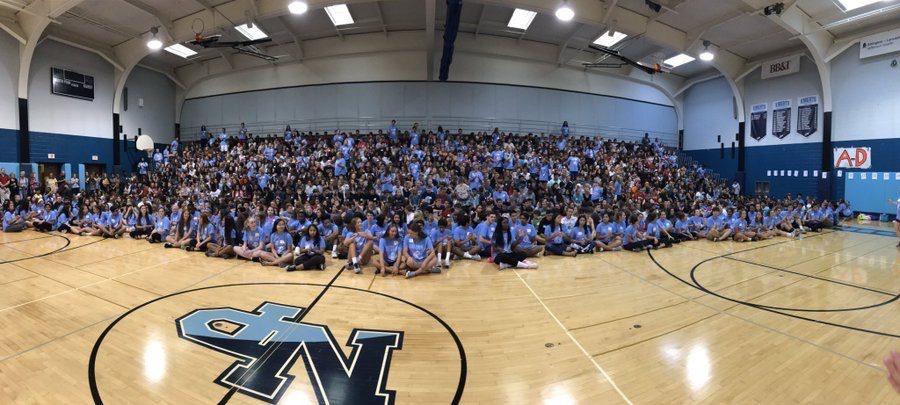 Class+of+2020+at+their+sophomore+orientation+in+August+2017