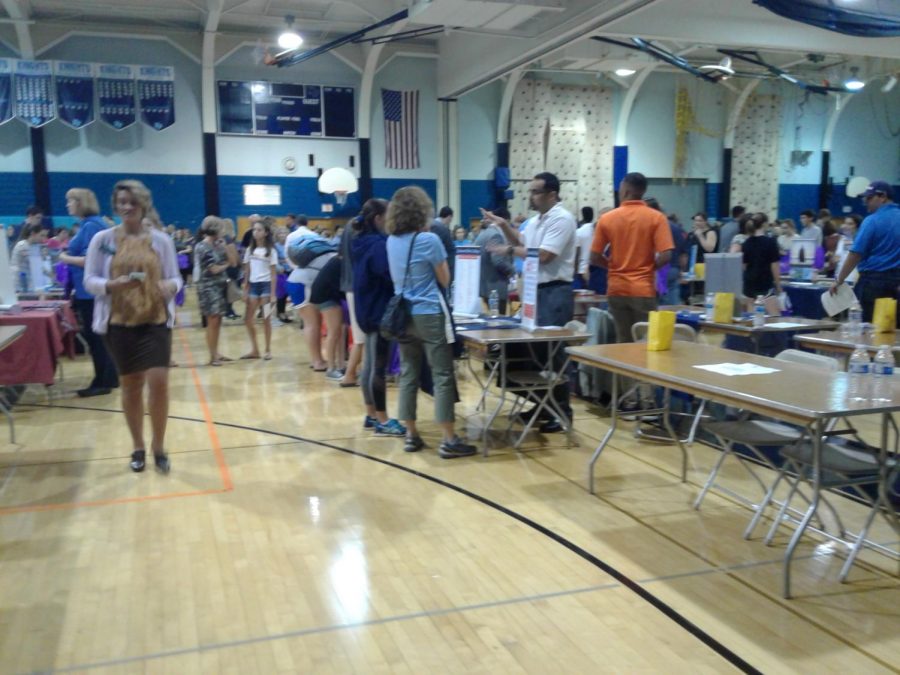 North+Penn+students+and+families+attend+the+annual+college+fair+a+NPHS+last+Thursday