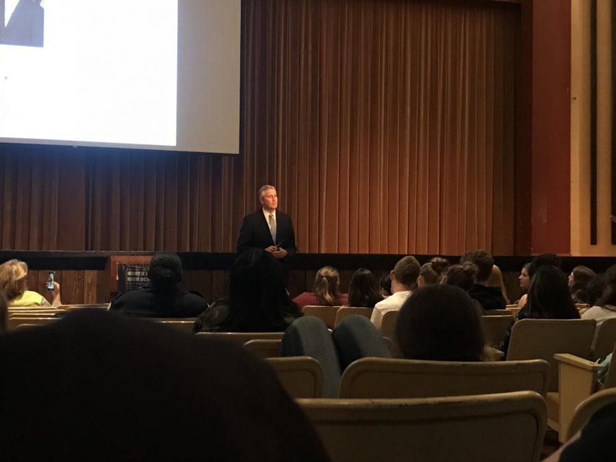 PA State Rep Todd Stephens visits North Penn