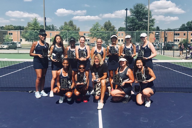 Girls Tennis Team after completing their regular season. 