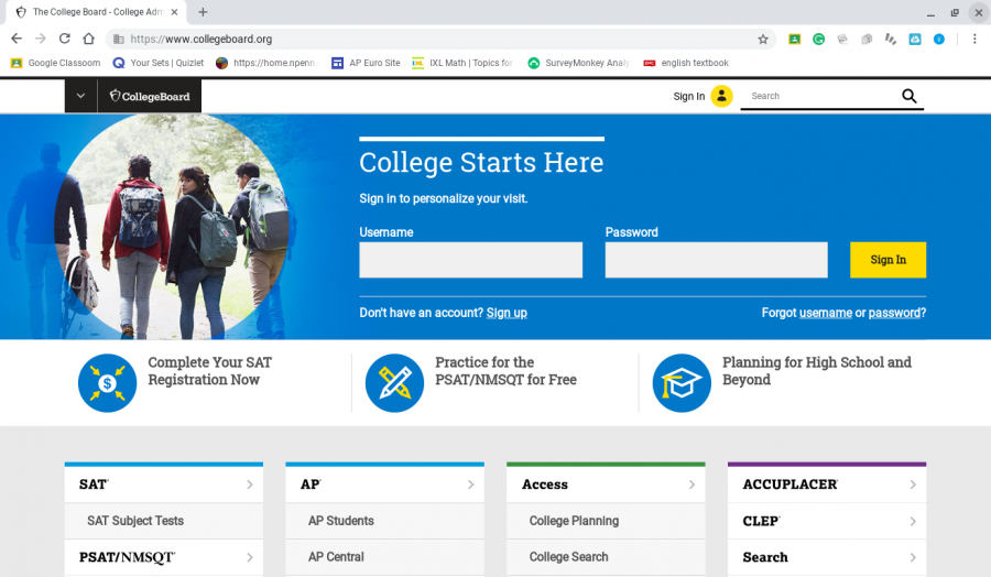 How to register for the SAT