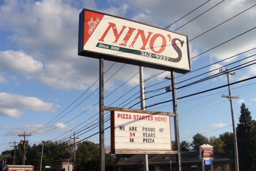WANT SOME PIZZA? - The Ninos Pizza sign greets customers in Lansdale.