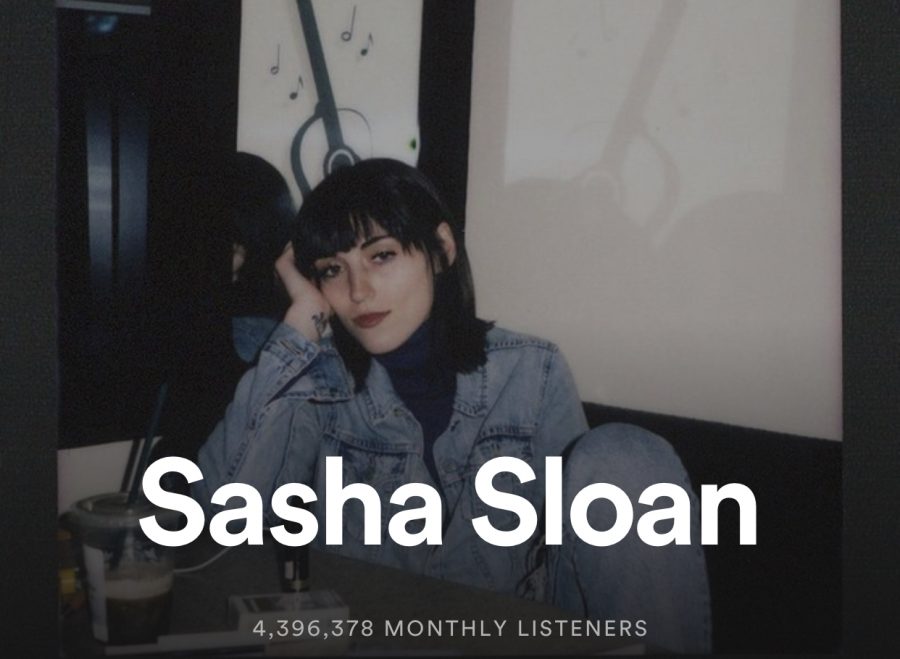 Sasha Sloan has over 4 million listeners on Spotify, a popular music streaming platform.