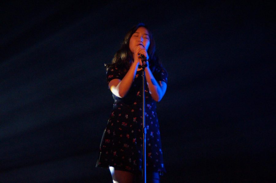 Rachel Noh, who finished in 1st place, sings Shallows.