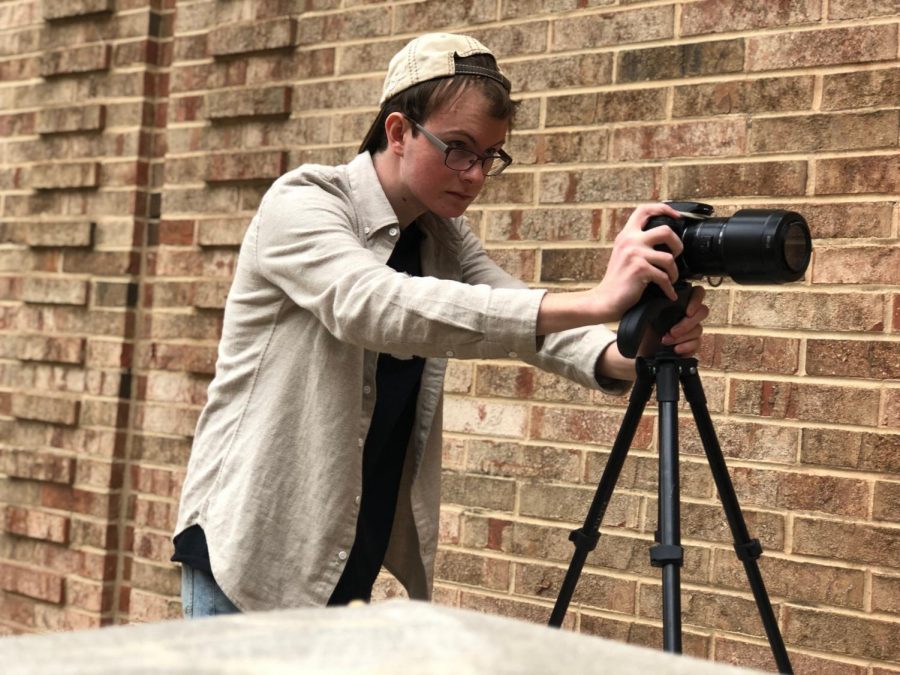 Senior Aaron Menzo hopes to continue his passion for film as well as for music as the next chapter of his life begins.