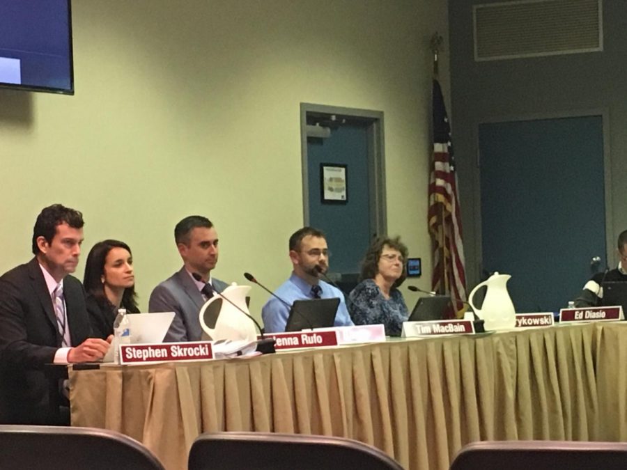 During Thursdays action meeting, the Board recognized two groups of students and had discussion over several action items.