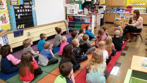 NPHS introduces emotional support kindergartners to manage the stress of high school students.