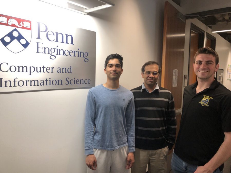 Neelay Velingker, Mayur Naik, and Brian Heath at the University of Pennsylvania. 